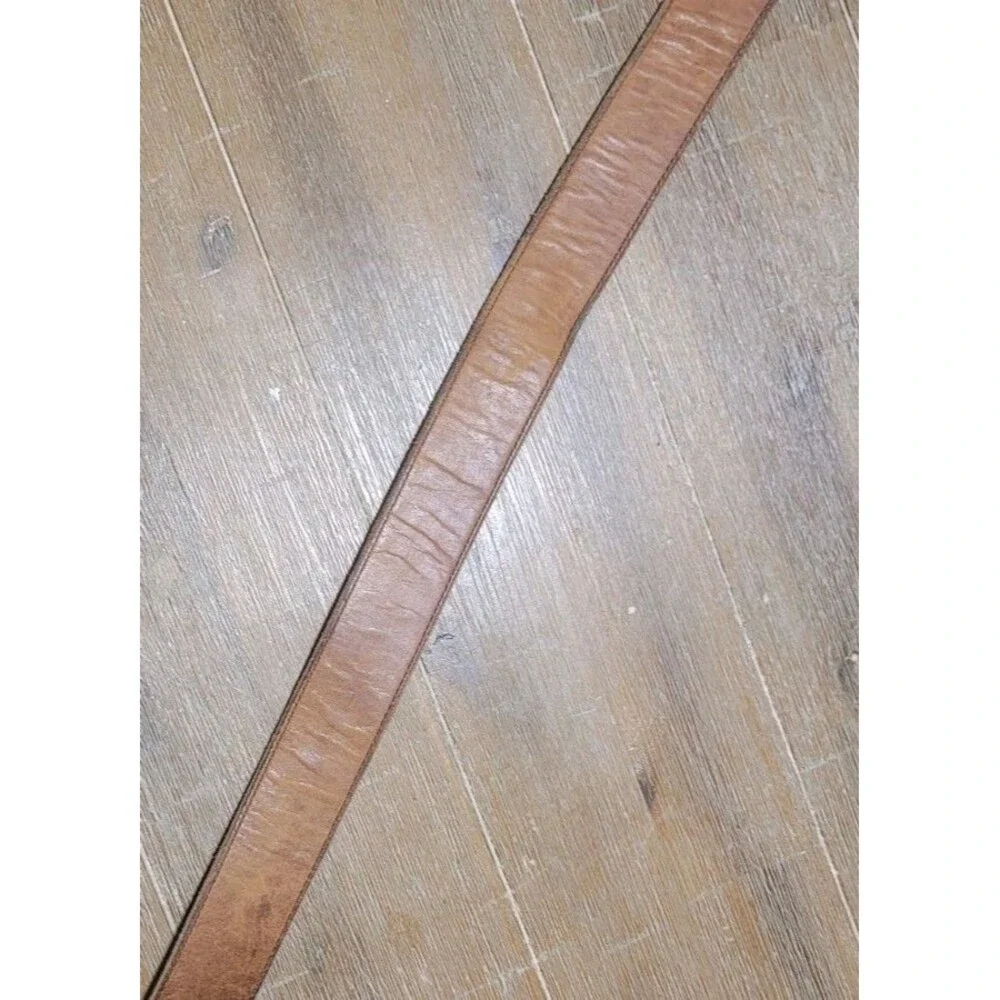 Vtg Coach Tabac 3878 Nubuc Brown Leather Belt 32 Waist Size